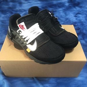 UA off white presto black size 11